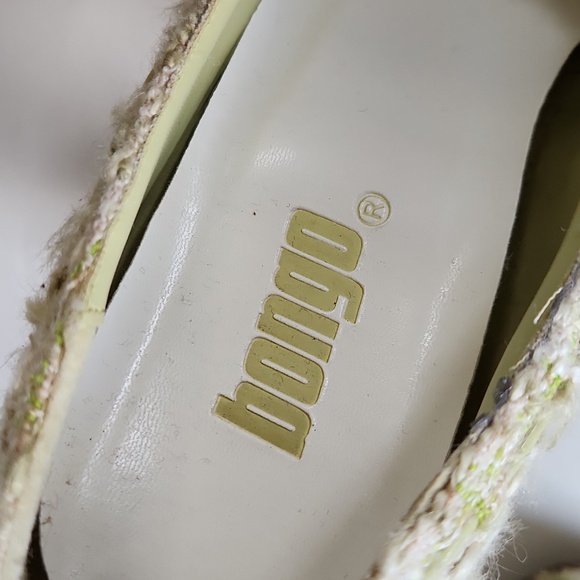 7 1/2 lime tweed heels, BONGO, Elle Woods style - Picture 7 of 8